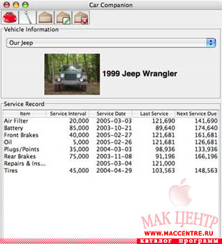 Car Companion 1.3.2  Mac OS X - , 