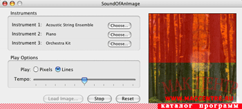 Sound of an Image 1.1  Mac OS X - , 
