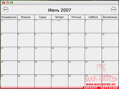 Mom's Calendar 3.6  Mac OS X - , 