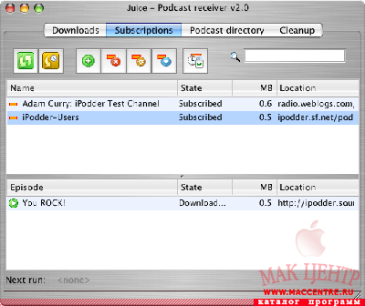 Juice 2.2  Mac OS X - , 