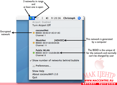 coconutWiFi 2.0  Mac OS X - , 