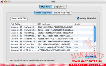 MD5 2.6  Mac OS X - , 
