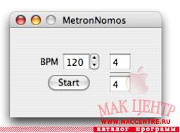 MetronNomos 0.1b  Mac OS X - , 