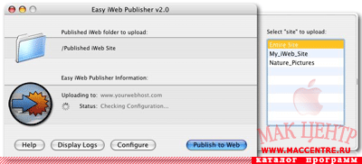 Easy iWeb Publisher 2.0