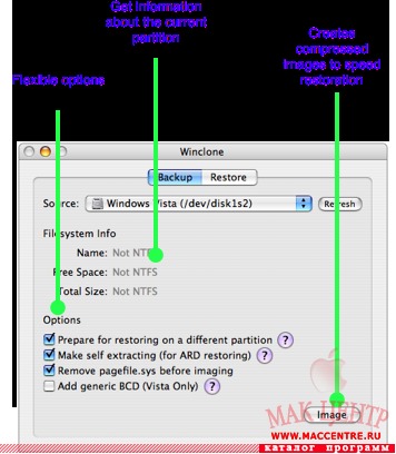 Winclone 1.5  Mac OS X - , 