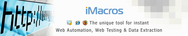iMacros for Firefox 6.0.1