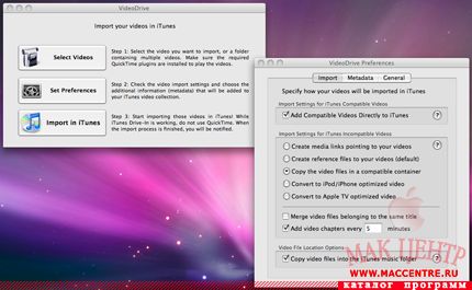 VideoDrive 1.9.8  Mac OS X - , 