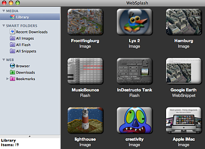 WebSplash 0.5  Mac OS X - , 