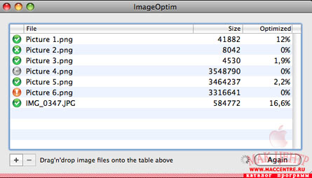 ImageOptim 1.0.7  Mac OS X - , 