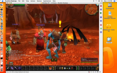 World of Warcraft  Parralels Desktop 3