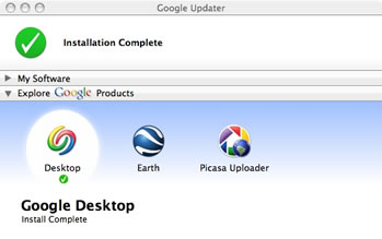 Google Desktop  Mac