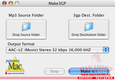 Make3GP 1.0.1  Mac OS X - , 