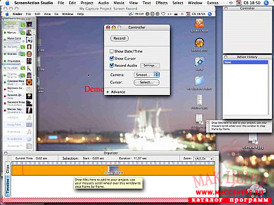 ScreenAction Studio 1.0.1  Mac OS X - , 