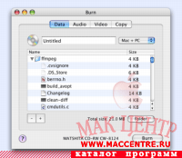 Burn 1.6u  Mac OS X - , 