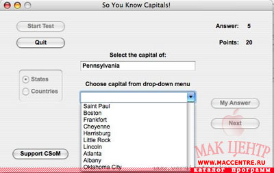 So You Know Capitals! 1.0.0  Mac OS X - , 