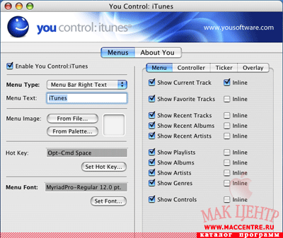 You Control: Tunes 1.4.1