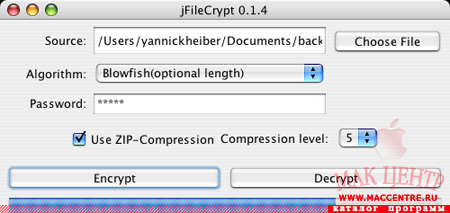 jFileCrypt 0.2.0t