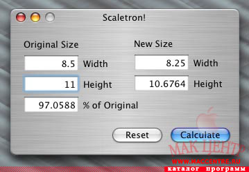 Scaletron! 3.0pb  Mac OS X - , 