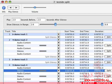 AudioSlicer 1.1  Mac OS X - , 