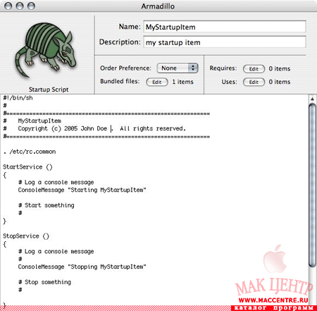 Armadillo 1.0  Mac OS X - , 
