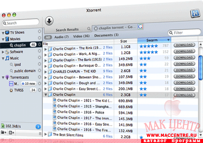 Xtorrent - 1.0 (45)  Mac OS X - , 