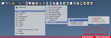 WidgDock 1.6.5  Mac OS X - , 