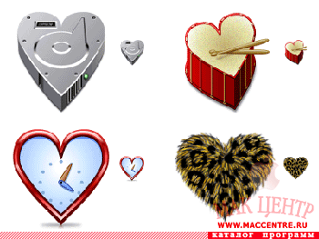 Hearts Icons 1.0  Mac OS X - , 