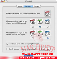 iConiCal 1.0  Mac OS X - , 