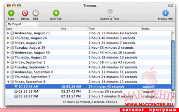 Timeous 0.5  Mac OS X - , 