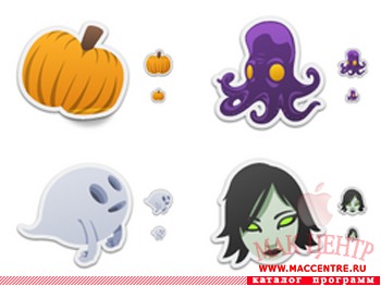 Spooky Stickers 1.0  Mac OS X - , 