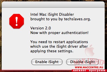 iSight Disabler AppleScript 3.0