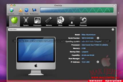CheckUp 2.0b2  Mac OS X - , 
