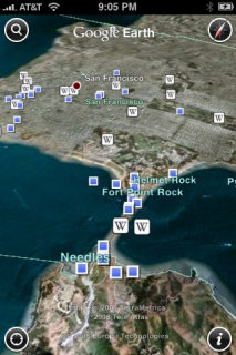 Google Earth 1.0.1 iPhone  iPhone - , 